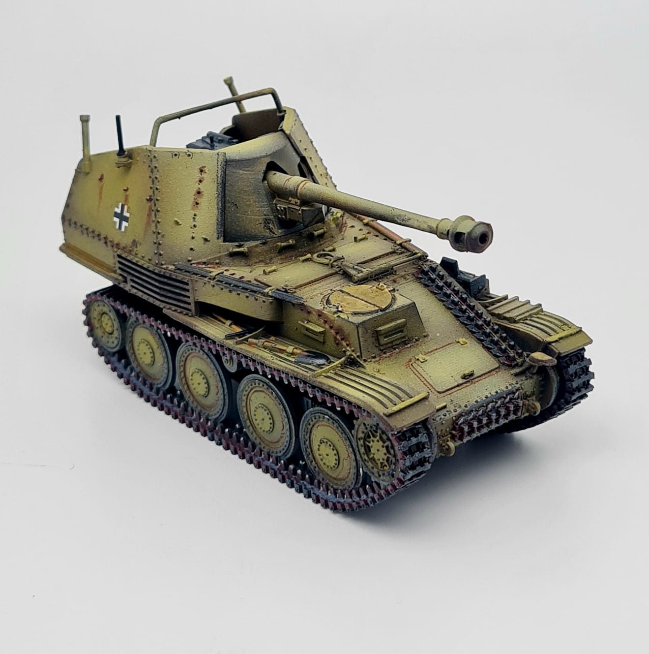 Char marder iii ausf m 1/43eme altaya atlas solido dinky